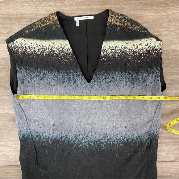 Derek Lam Ombré Shatter Crepe Dress Size S - Picture 6 of 8